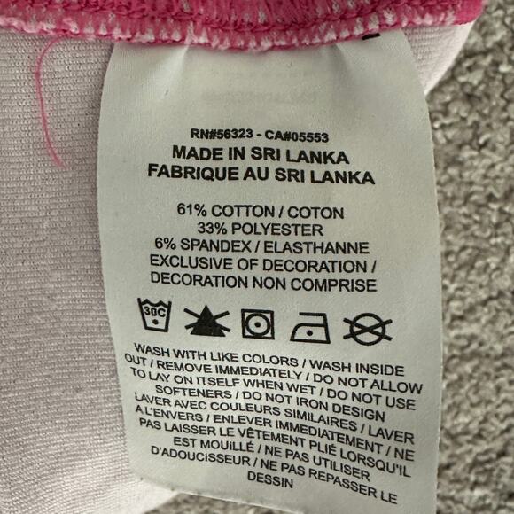 Nike Romper Womens M Pink Cotton Y2K Tenniscore Athleisure - Picture 6 of 6